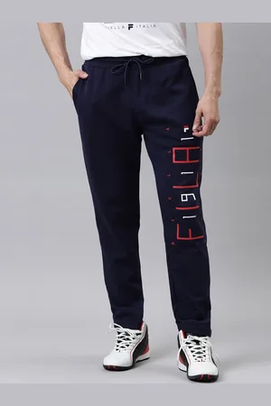 Buy Navy Blue Trousers & Pants for Men by FILA Online | Ajio.com