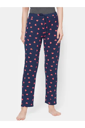 Women Pure Cotton Printed Lounge Pants