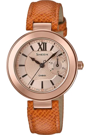Casio Sheen Women Rose Gold Analogue watch SX216 SHE-3051PGL-7AUDF