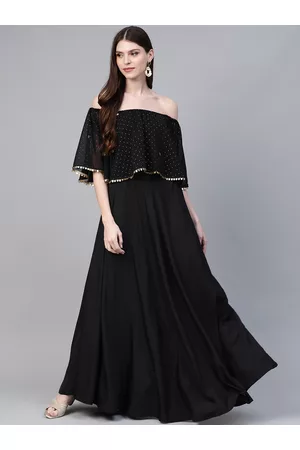 Black Maxi Formal Dress - Manhattan One-Shoulder Gown | Marcella