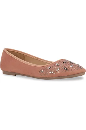 Bata Women Off White Ballerinas Flats