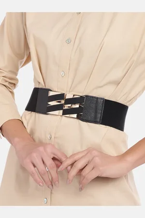 Berrylush Women Black Belt