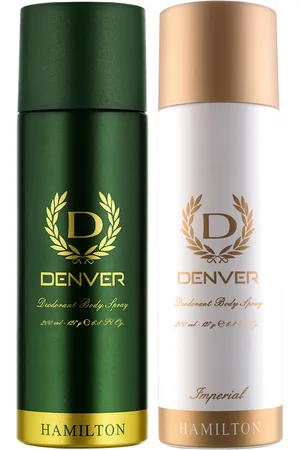 Denver Men Set of 2 Deodorant Body Sprays - Hamilton & Imperial - 200ml Each