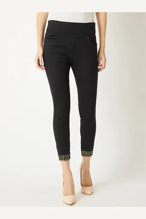 Miss Chase Women Black Skinny Fit Jeggings