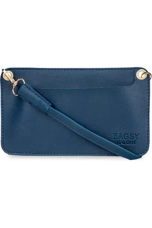 Bagsy Malone Women Blue Solid Money Clip
