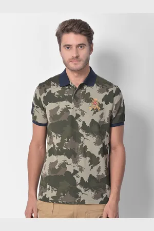 Woodland Men Multicoloured Printed T-shirt