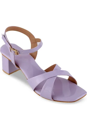 ICONICS Purple Block Heels