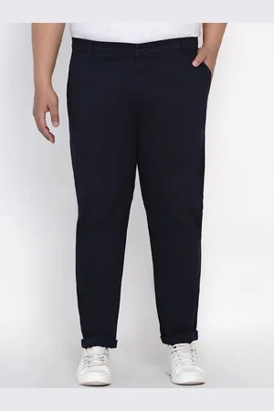 John Pride Plus Size Men Casual Trouser
