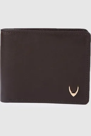 Hidesign Men Brown Solid Leather Two Fold Wallet