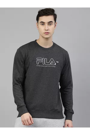 Fila unisex Trev sweatshirt with seam detail in oatmeal