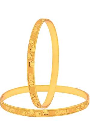 Shivansh Set Of 4 Gold-Plated Bangles