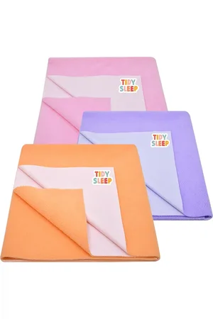 TIDY SLEEP Kids Set Of 3 Water Proof Mattress Protector