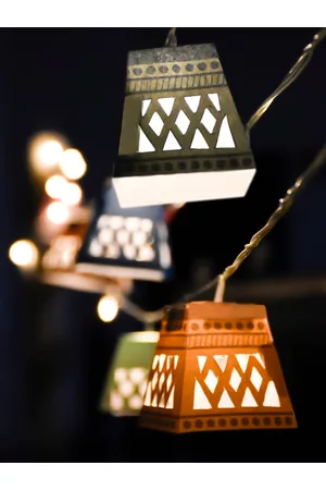 Indigifts Multi-Colored Textured Jugnu DIY String Lights