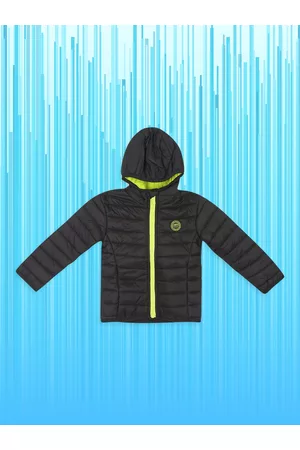 Ralph Lauren Boys Black Solid Padded Jacket