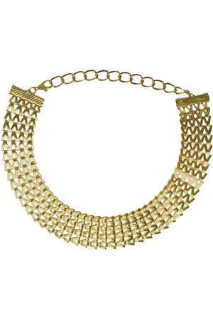 Joker & Witch Gold-Toned Alloy Gold-Plated Choker Necklace