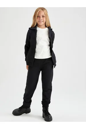 Kids Cave Relaxed Girls Black Trousers - Buy Kids Cave Relaxed Girls Black Trousers  Online at Best Prices in India | Flipkart.com