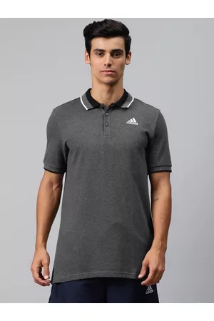 Adidas t shirt discount collar