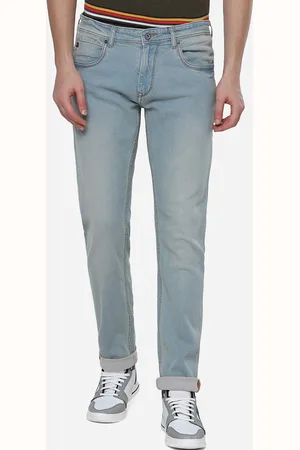 Greenfibre Men Blue Slim Fit Light Fade Jeans