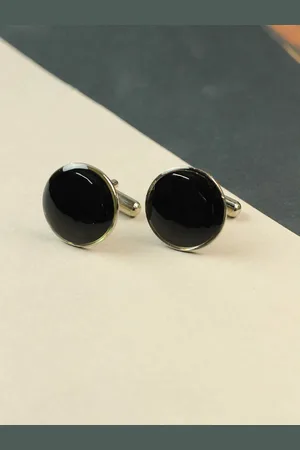 Tossido Men Black Cufflink