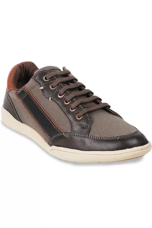 Metro Men Olive Green Sneakers