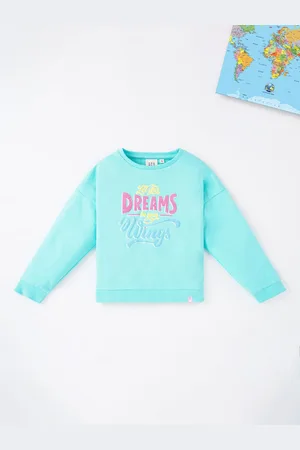 Ed-a-Mamma Girls Printed Sweatshirt