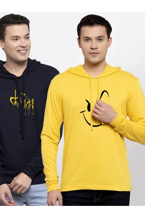 Friskers Men Pack Of 2 Printed Pure Cotton T-shirt