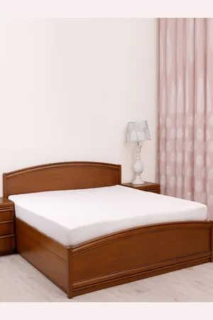 TIDY SLEEP Kids White Solid Waterproof Mattress Protector
