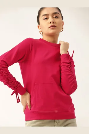DressBerry Women Magenta Sweatshirt