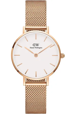 Daniel Wellington Classic Petite Melrose Women Dial White 28mm Analogue Watch DW00100219