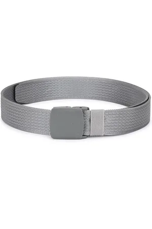 Calvadoss Girls Grey Woven Design Wide Belt