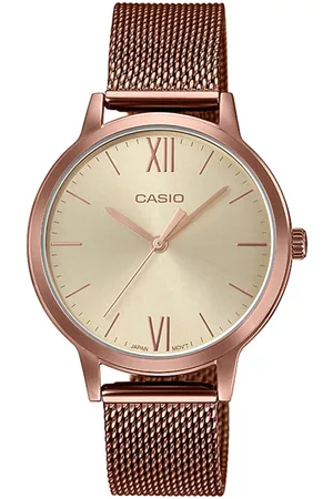 Casio Enticer Women Rose Gold Analogue Watch A1693 LTP-E157MR-9ADF