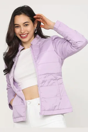Buy Tokyo Talkies Pink Padded Cropped Jacket for Women Online at Rs.873 -  Ketch