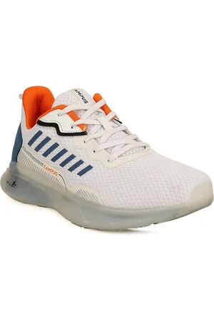 Campus Men White Sports Running Shoes