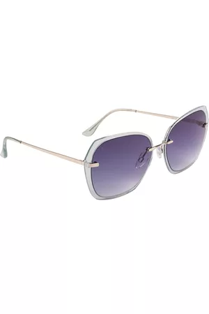 Xpres Women Blue UV Protected Over Sized Sunglasses 1011 57017 143 C2