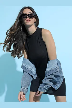 Tokyo Talkies Black Bodycon Dress