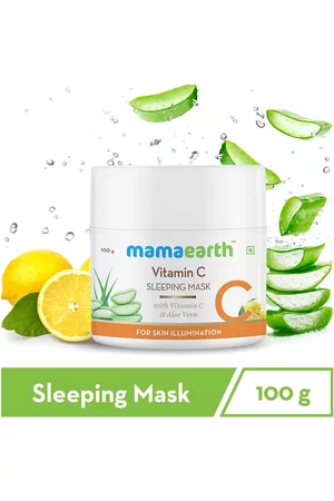 Mamaearth Vitamin C Sustainable Sleeping Mask For Skin Illumination 100 g