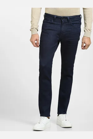 SELECTED Men Blue Slim Fit Highly Distressed Stretchable Jeans