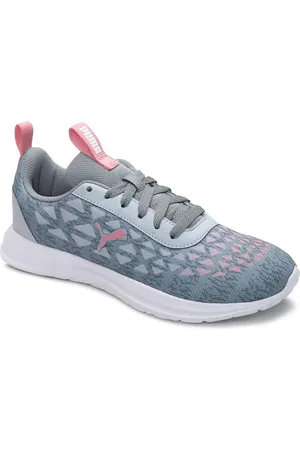 PUMA Women Blue Agile Trip IDP Sneakers