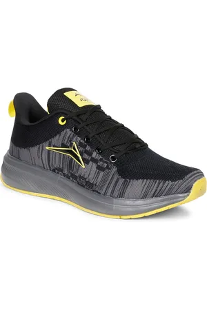 JQR Men PROTEIN Black Mesh Running Shoes