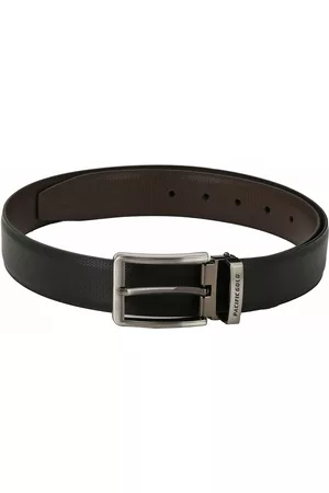 Pacific Men Black & Brown Reversible Solid Belt