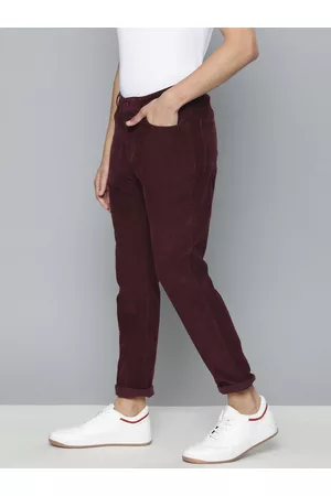 Corduroy Straight Leg Trousers  MS CA