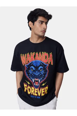 Buy The Souled Store, Official Black Panther: Wakanda Forever Men and Boys  Jerseys, Oversized fit Ghraphic Printed, Half Sleeve