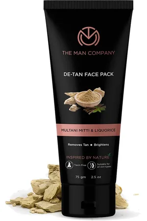THE MAN COMPANY Multani Mitti & Liquorice De-Tan Face Pack 75 g