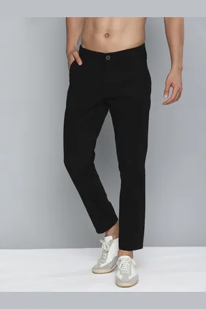 HERE&NOW Men Black Slim Fit Chinos