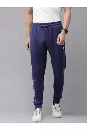 Ralph Lauren Men Blue Printed Joggers