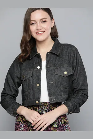 Mast & Harbour Women Black & White Tailored Jacket
