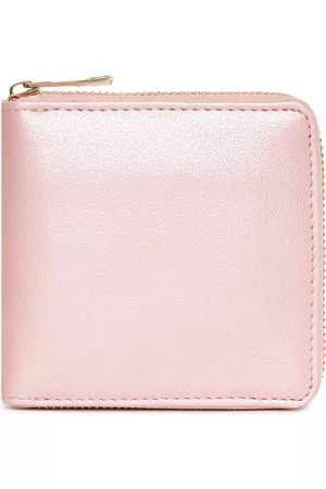KLEIO Women Vegan Solid Zip Around Wallet