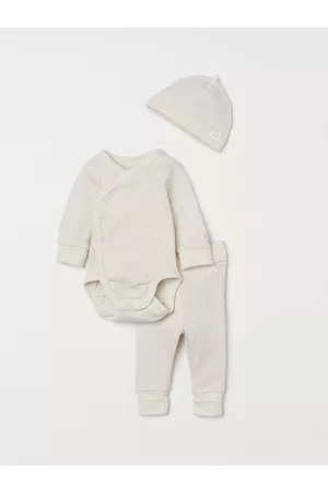 H&M Girls White Adjustable-Fit Set