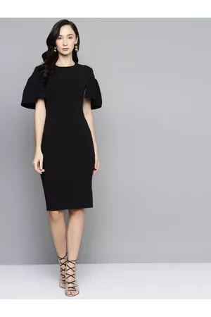Sassafras Black Bodycon Dress