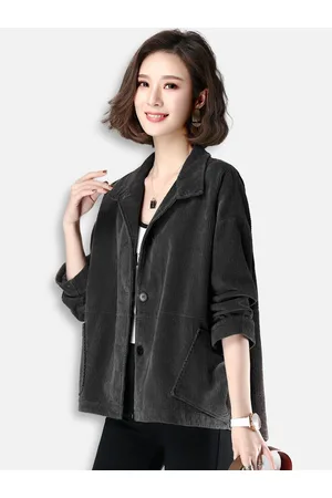 JC Collection Women Grey Solid Tailored Jacket